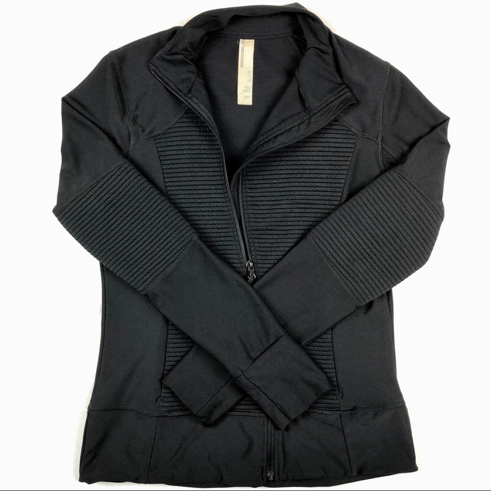 Black athletic jacket